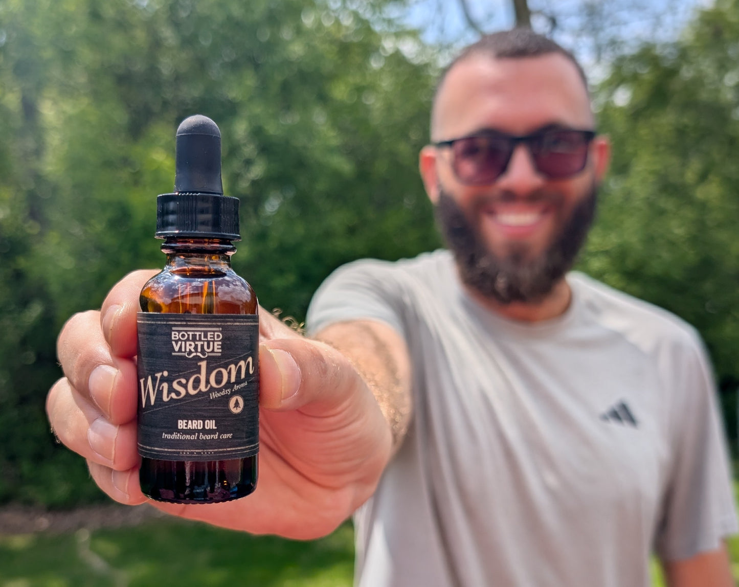 Wisdom - Bright and Woodsy Beard Oil