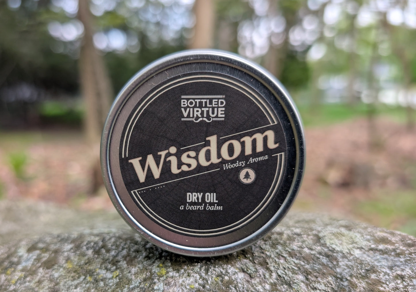 Wisdom - Bright and Woodsy Dry Oil (Beard Balm)