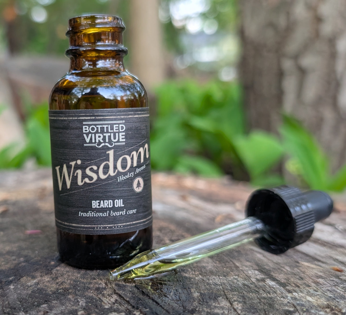 Wisdom - Bright and Woodsy Beard Oil