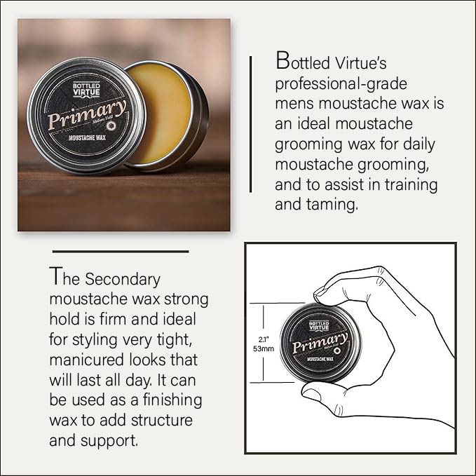 Primary - Daily Hold Moustache Wax